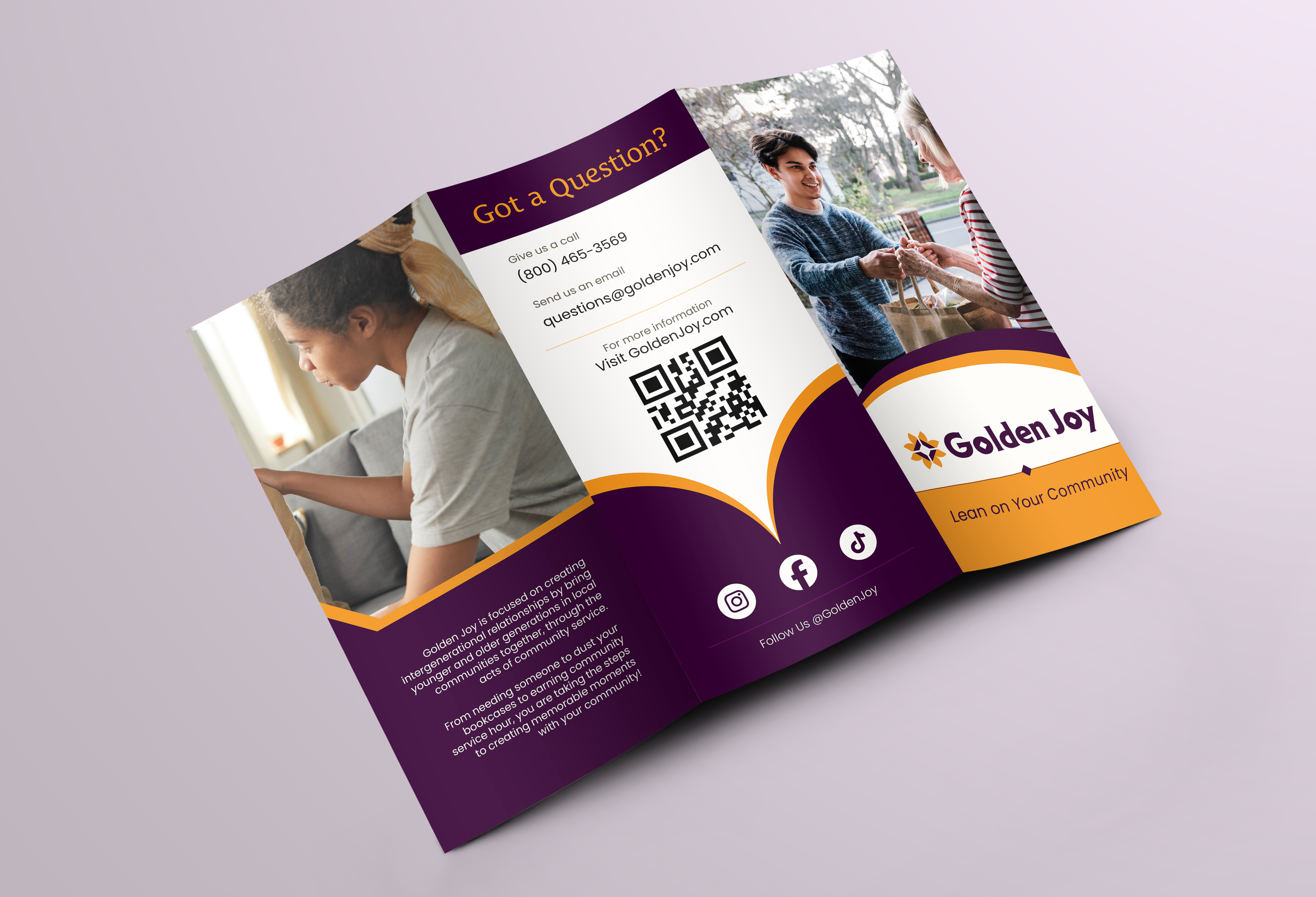 Golden Joy Brochure Outside